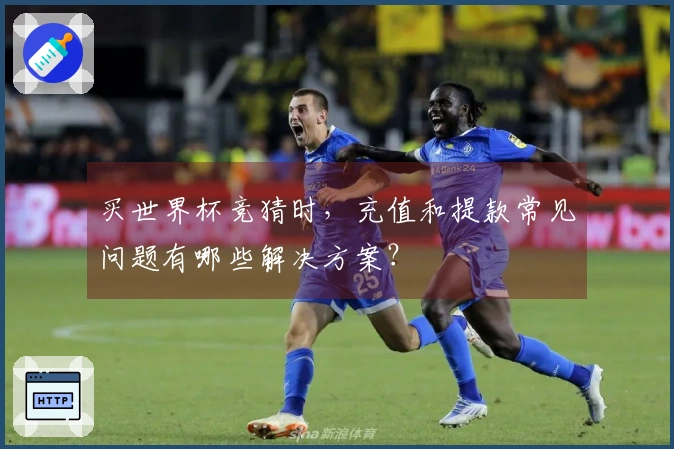 买世界杯竞猜时，充值和提款常见问题有哪些解决方案？