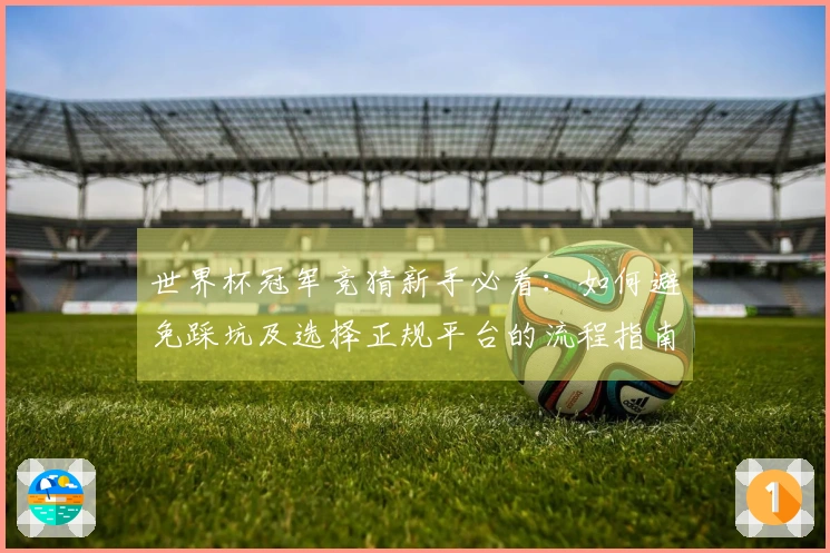 世界杯冠军竞猜新手必看：如何避免踩坑及选择正规平台的流程指南